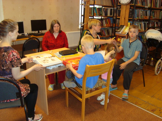 Literāri radošās nodarbības bibliotēkā